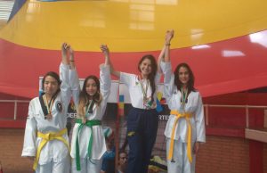 Taekwondistas facatativeños brillaron en fase zonal de intercolegiados