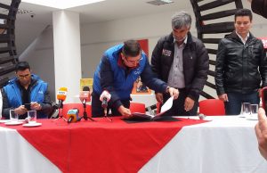 Alcaldía de Funza y CAR firman convenio para limpieza del Humedal Gualí