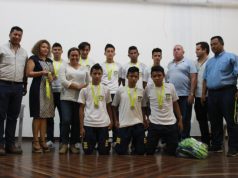 En La Mesa se premian deportistas ganadores de juegos supérate intercolegiados