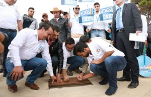 Guatavita es municipio récord en construcción de placas huella en el departamento