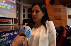 Laura Gómez, arquera de la Selección Colombia de Fútsal