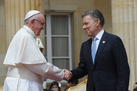 Imágenes visita del papa a Bogotá