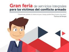 Feria de servicios a víctimas del conflicto en Funza