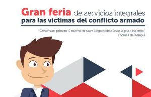 Feria de servicios a víctimas del conflicto en Funza
