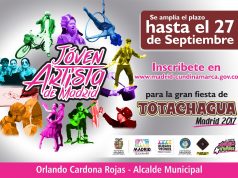 Convocatoria a jóvenes artistas de Madrid para la fiesta TOTACHAGUA