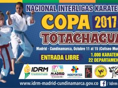 Madrid será sede del torneo más importante de Karate Do en Colombia