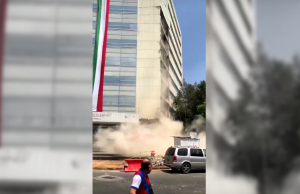 Impactantes imágenes del pánico que vivieron los mexicanos por fuerte sismo