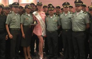 Señorita Bogotá fue elegida como reina de la Policía de Cundinamarca