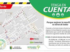Medida contraflujo en Mosquera