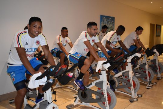Selección Colombia comenzó concentración en Barranquilla