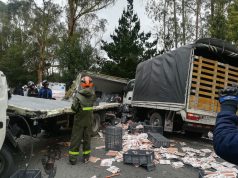 Grave accidente en la vía Mosquera – Soacha