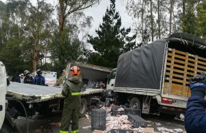 Grave accidente en la vía Mosquera – Soacha