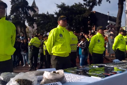 Ofensiva contra la delincuencia en Soacha deja 50 personas capturadas