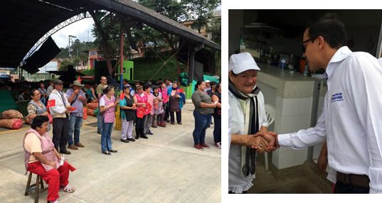 Comerciantes de Pacho estrenan equipamiento entregado por cooperación turca