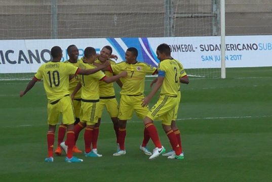 Selección Colombia venció a Paraguay en Sudamericano Sub-15