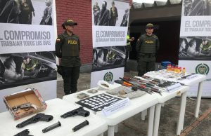 Numerosas capturas e incautaciones en Facatativá