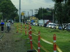 Construcción de la avenida Ferrocarril en Fontibón