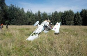Accidente de avioneta en Cundinamarca