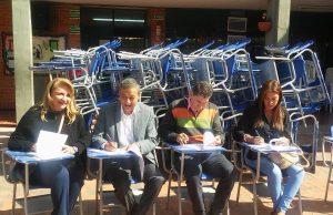 Instituciones educativas de Facatativá recibieron dotaciones para mejorar el servicio educativo