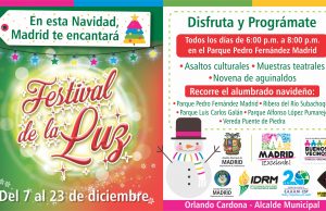 Con el Festival de la Luz, comenzó la Navidad en Madrid