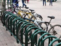 Se instalan 17 biciparaderos para la zona histórica del municipio de Chia