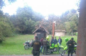 Individuos fueron encontrados pintando grafitis en el Parque Arqueológico de Facatativá