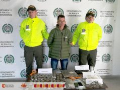 En operativo, se da un duro golpe contra el expendio de estupefacientes en Funza