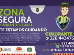 Cuadrantes seguros en el municipio de Funza
