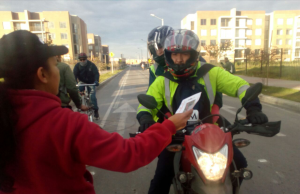 Alcaldía de Funza realizó campaña de educación vial para mejorar la movilidad