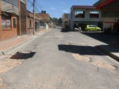 Cierre en la novena por recuperación de la vía en Facatativá