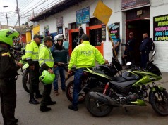 Cuatro capturas lograron la policía de Facatativá en las últimas horas por los delitos de hurto, entre otros