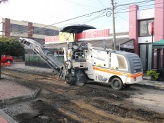 Continua la recuperación de la malla vial en Facatativá