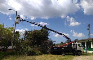 Continúa la modernización de alumbrado público en Sopó