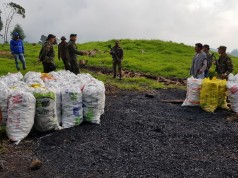 Quema ilegal de madera en Sabana Occidente
