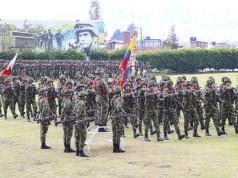 Soldados realizaron juramento a la bandera en Facatativá
