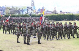 Soldados realizaron juramento a la bandera en Facatativá