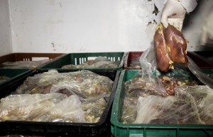 Incautada media tonelada de carne en descomposición