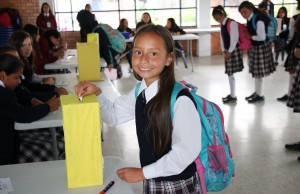 Estudiantes de Facatativá participaron en actos democráticos