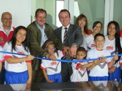 Alcalde y Gelsa firman convenio en beneficio de 100 niños facatativeños