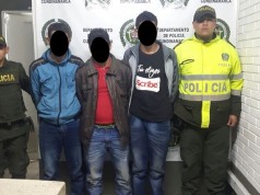 Captura de tres sujetos en Cartagenita
