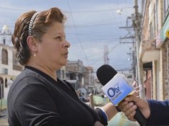 Habitantes de Funza, se manifiestan sobre las obras en la Calle 14