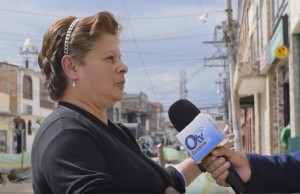 Habitantes de Funza, se manifiestan sobre las obras en la Calle 14