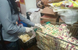 482 kilogramos de alimentos incautados en Supercundi