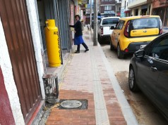 Continúan las obras de adecuación sobre los andenes del municipio de Chía