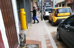 Continúan las obras de adecuación sobre los andenes del municipio de Chía