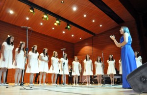 Chía disfrutó con coros en el Zea mays