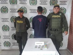 Policía de Cundinamarca capturó a individuo con múltiples dosis de marihuana
