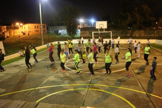 Continua la recuperación de polideportivos en Cundinamarca