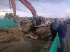 Alcalde de Funza, realiza importante visita a las obras que se están llevando a cabo en el municipio