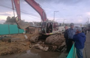 Alcalde de Funza, realiza importante visita a las obras que se están llevando a cabo en el municipio